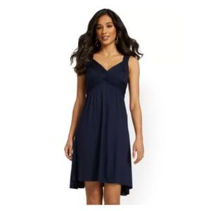 New York and Company Blue Dress